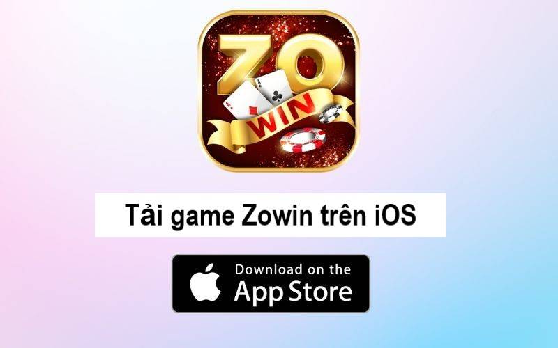Link tải Zowin trên điện thoại iPhone