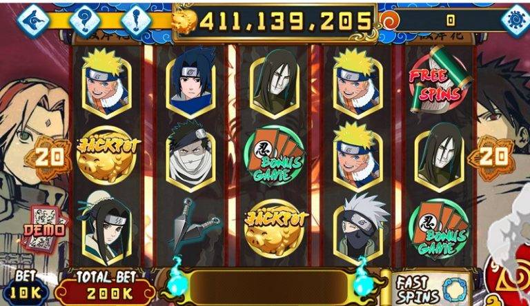 Naruto Slots – Game nổ hũ hấp dẫn tại 789 Club