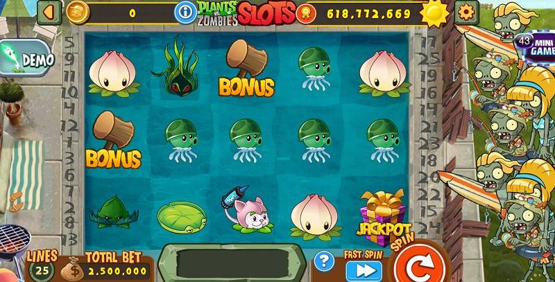 Plant vs Zombies Slots – Game nổ hũ thú vị tại 789 Club