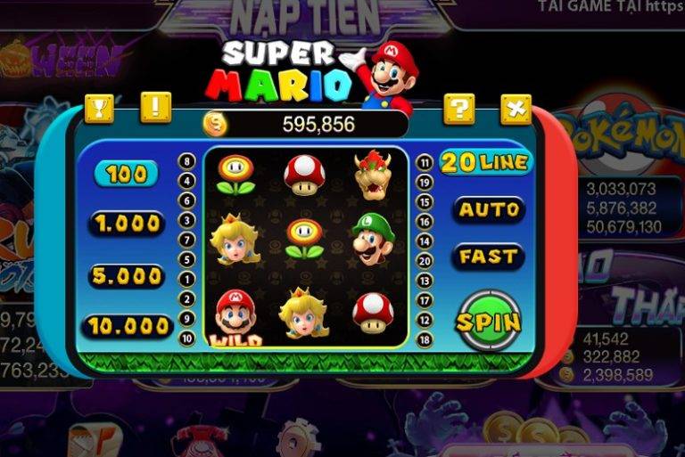 Super Mario – Game nổ hũ đơn giản tại 789 Club